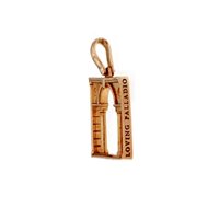 Pendant Loving Palladio  2D in Rose Gold 04R SERLIANA - 04R SERLIANA